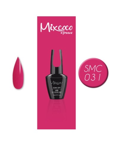 SMC 031 BARNIZ SEMIPERMANENTE MIXCOCO 15ML (FUCSIA)