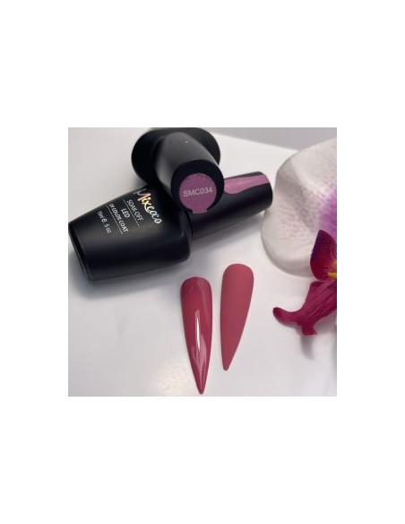 SMC 034 BARNIZ SEMIPERMANENTE MIXCOCO 15ML (PASTEL FUCSIA)