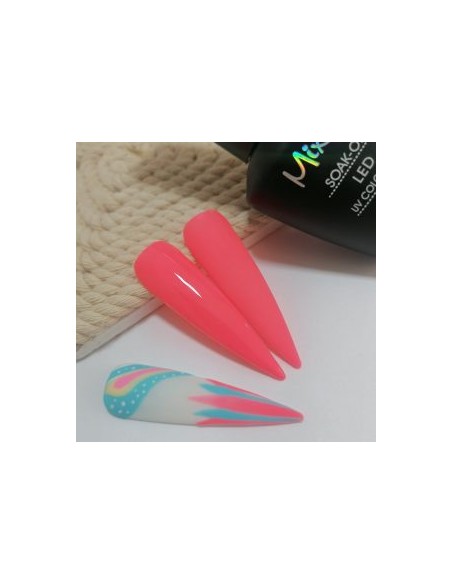 SMC 035 BARNIZ SEMIPERMANENTE MIXCOCO 15ML (FLUO-ROSA PÁLIDO)