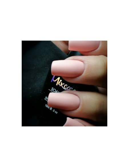 SMC 046 BARNIZ SEMIPERMANENTE MIXCOCO 15ML (NUDE ROSA-SALMÓN)
