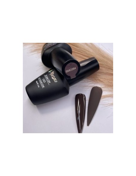 SMC 054 MIXCOCO BARNIZ SEMI-PERMANENTE 15ML (MARRÓN OSCURO-GRIS)