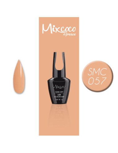 SMC 057 BARNIZ SEMI-PERMANENTE MIXCOCO 15ML (CARAMELO)