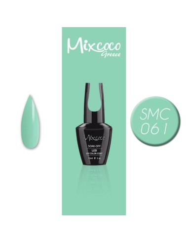 SMC 061 BARNIZ SEMI-PERMANENTE MIXCOCO 15ML (PISTACHO)