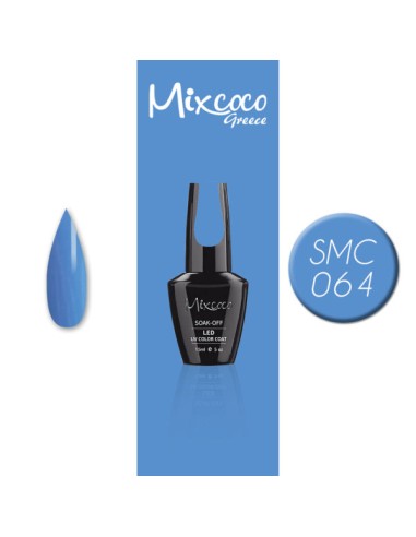 SMC 064 BARNIZ SEMI-PERMANENTE MIXCOCO 15ML (AZUL OSCURO)