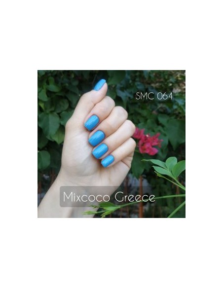 SMC 064 BARNIZ SEMI-PERMANENTE MIXCOCO 15ML (AZUL OSCURO)