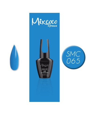 SMC 065 BARNIZ SEMI-PERMANENTE MIXCOCO 15ML (AZUL-AZUL INTENSO)