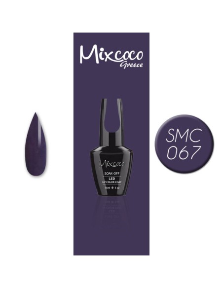 SMC 067 BARNIZ SEMI-PERMANENTE MIXCOCO 15ML (AZUL OSCURO)