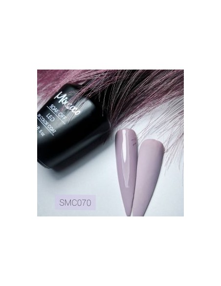SMC 070 MIXCOCO BARNIZ SEMI-PERMANENTE 15ML (GRIS PÚRPURA)