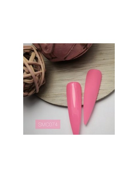 SMC 074 BARNIZ SEMI-PERMANENTE MIXCOCO 15ML (FLUO PINK)