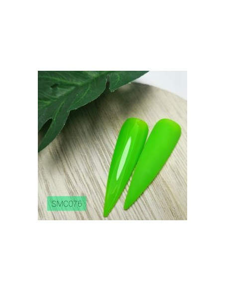 SMC 076 BARNIZ SEMI-PERMANENTE MIXCOCO 15ML (VERDE FLUO)