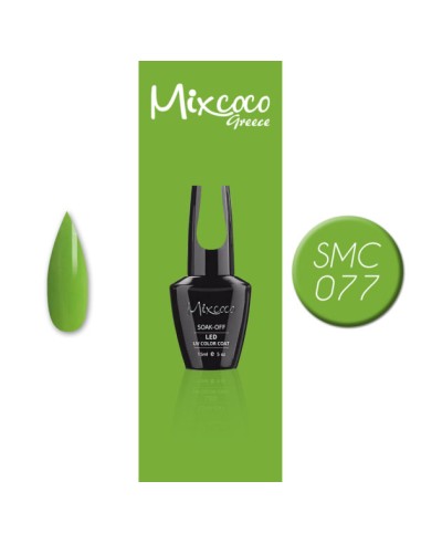 SMC 077 BARNIZ SEMI-PERMANENTE MIXCOCO 15ML (VEGETAL)