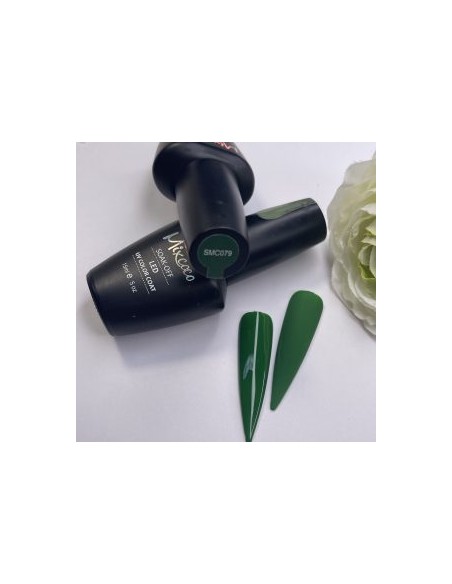 SMC 079 BARNIZ SEMIPERMANENTE MIXCOCO 15ML (VERDE OPACO)