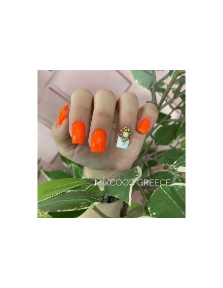 SMC 082 BARNIZ SEMIPERMANENTE MIXCOCO 15ML (FLUO NARANJA OSCURO)