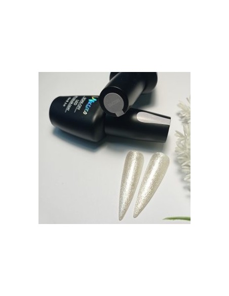 SMC 095 BARNIZ SEMIPERMANENTE MIXCOCO 15ML (BRILLO LECHOSO-PLATA)