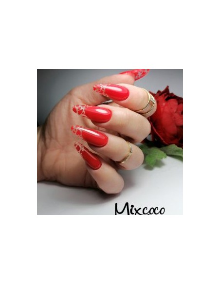 SMC 110 BARNIZ SEMI-PERMANENTE MIXCOCO 15ML (ROJO)