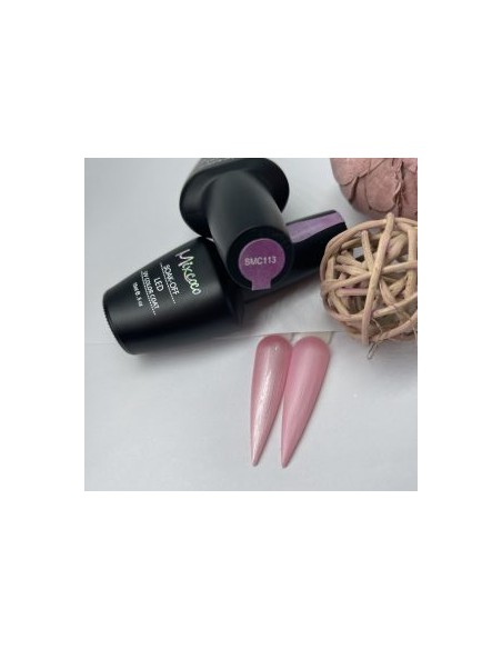 SMC 113 BARNIZ SEMIPERMANENTE MIXCOCO 15ML (PERLA ROSA)