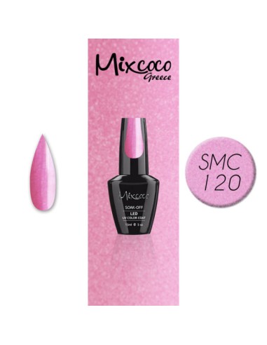 SMC 120 BARNIZ SEMIPERMANENTE MIXCOCO 15ML (PEARL FUCHSIA)