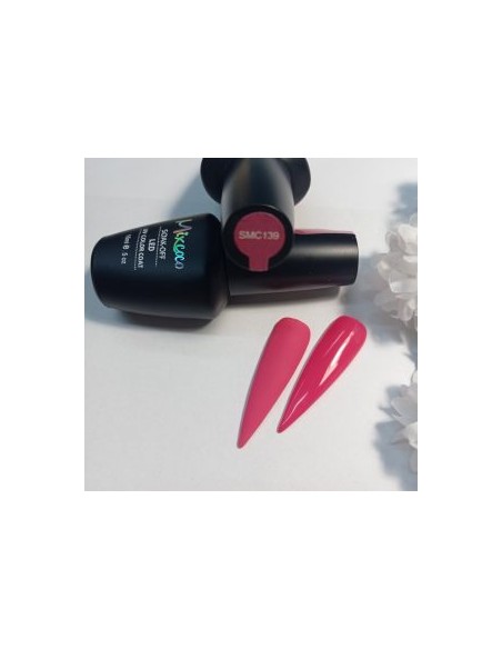 SMC 139 BARNIZ SEMI-PERMANENTE MIXCOCO 15ML (FUCSIA)