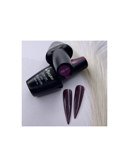 SMC 141 BARNIZ SEMI-PERMANENTE MIXCOCO 15ML (MORADO IRIDISCENTE)
