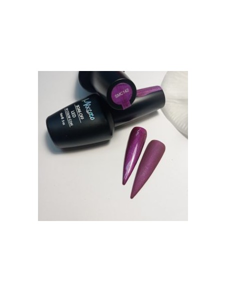 SMC 142 BARNIZ SEMI-PERMANENTE MIXCOCO 15ML (PURPLE PEARL)