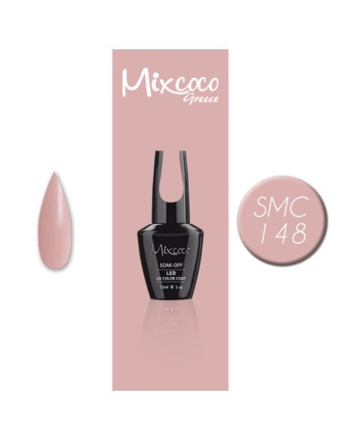 SMC 148 BARNIZ SEMI-PERMANENTE MIXCOCO 15ML (ROSA NUDO)