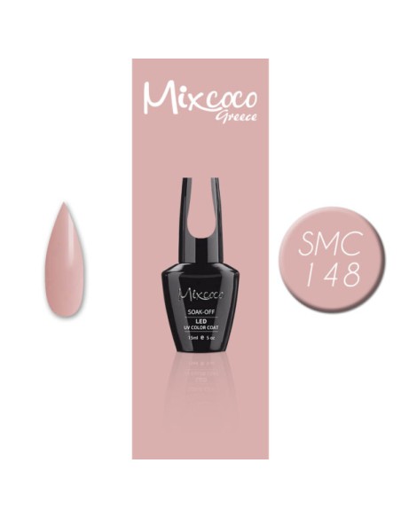 SMC 148 BARNIZ SEMI-PERMANENTE MIXCOCO 15ML (ROSA NUDO)