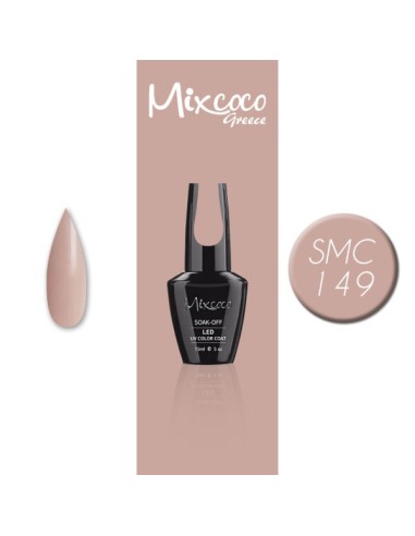 SMC 149 BARNIZ SEMI-PERMANENTE MIXCOCO 15ML (BEIGE DESNUDA)