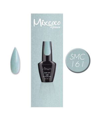 SMC 161 MIXCOCO BARNIZ SEMI-PERMANENTE 15ML (AZUL PERLA)