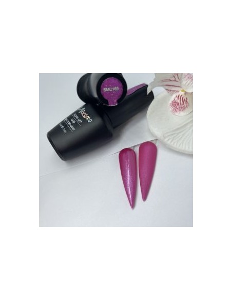 SMC 169 BARNIZ SEMIPERMANENTE MIXCOCO 15ML (FUCHSIA SHIMMER-METALLIC)