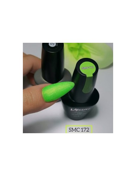 SMC 172 BARNIZ SEMIPERMANENTE MIXCOCO 15ML (VERDE BRILLO)