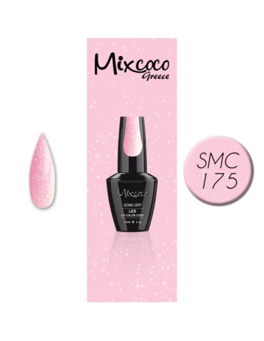 SMC 175 BARNIZ SEMIPERMANENTE MIXCOCO 15ML (PINK-MERMAID SHIMMER)