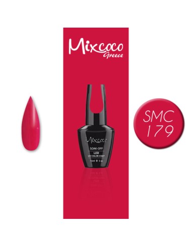 SMC 179 BARNIZ SEMIPERMANENTE MIXCOCO 15ML (SANDÍA)