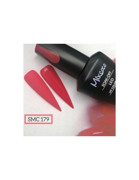 SMC 179 BARNIZ SEMIPERMANENTE MIXCOCO 15ML (SANDÍA)