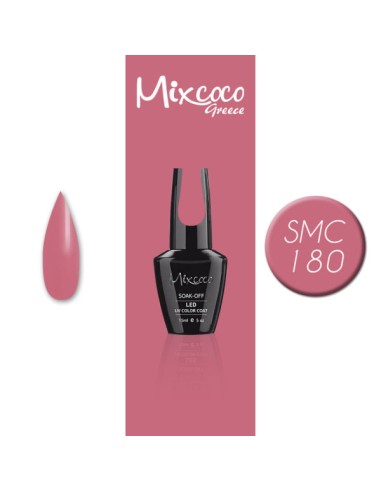 SMC 180 BARNIZ SEMIPERMANENTE MIXCOCO 15ML (ROSA ROTTEN-APPLE)