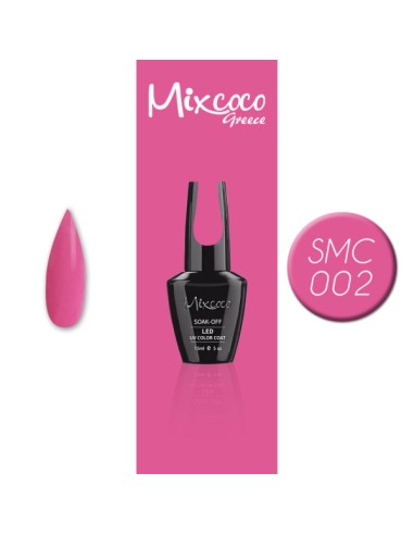 SMC 002 MIXCOCO BARNIZ SEMI-PERMANENTE 15ML (FUCSIA CLARO)