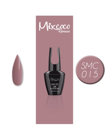 SMC 015 MIXCOCO BARNIZ SEMI-PERMANENTE 15ML (MANZANA PODRIDA)